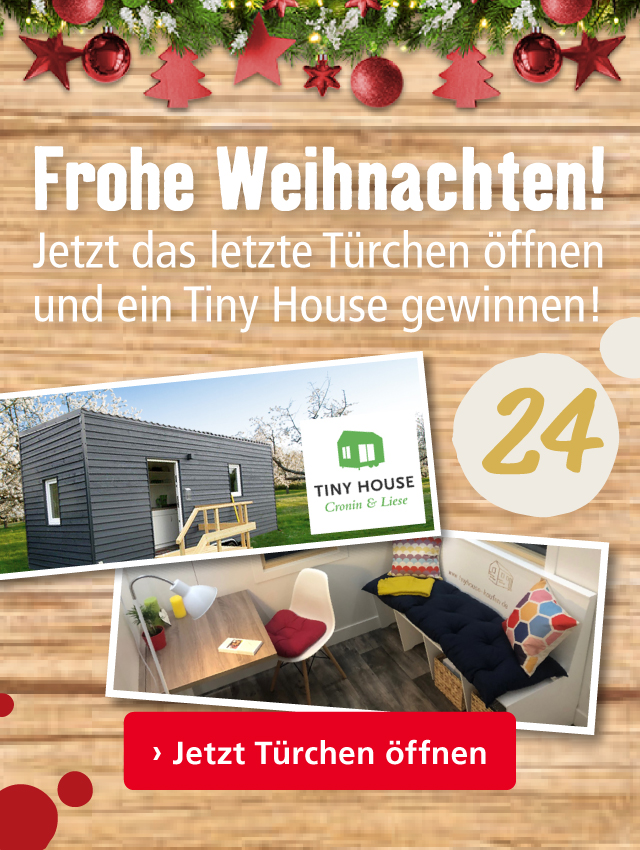 Frohe Weihnachten - mit unserem Tiny House!