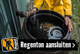 Regenton aansluiten| HORNBACH