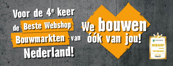Beste Webshop bouwmarkten 2021-2022 | HORNBACH