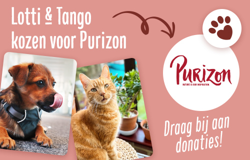 Lotti en Tango kozen voor Purizon!