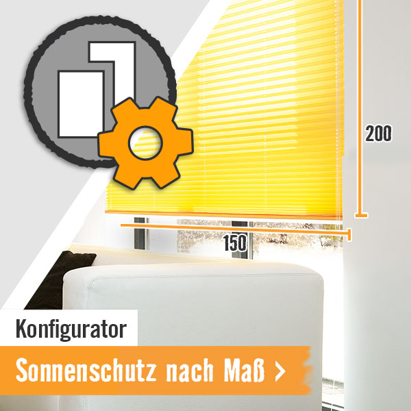 Sonnenschutz innen nach Maß im HORNBACH Onlineshop