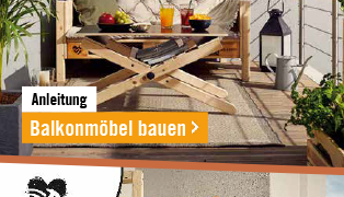 Balkonmöbel bauen.