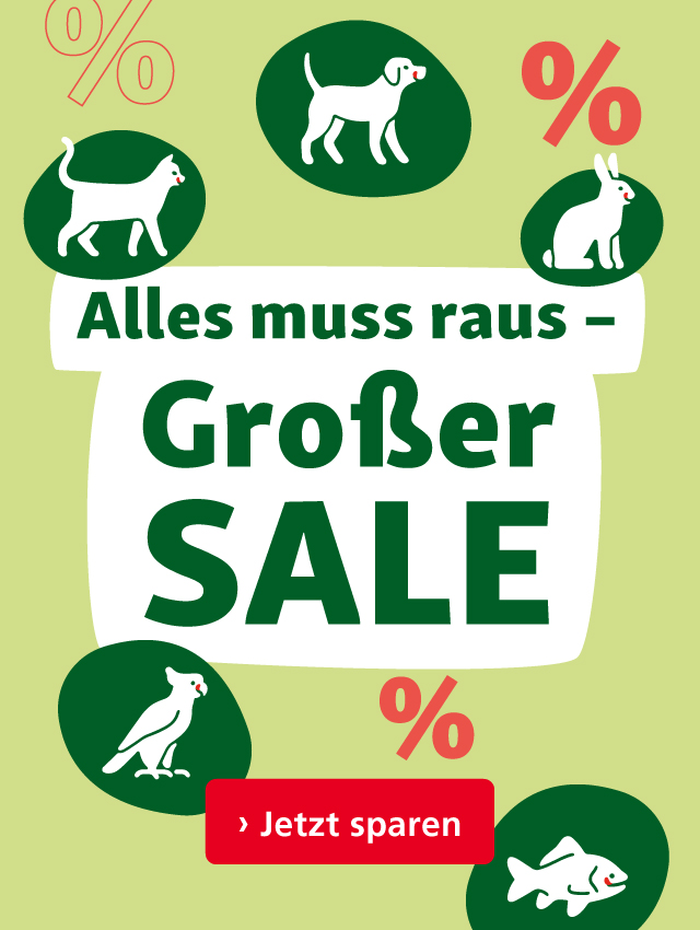 Alles muss raus - Großer Sale