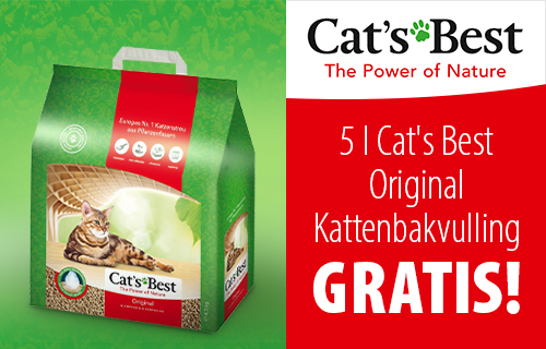 5 l Cat's Best Original Kattenbakvulling gratis!