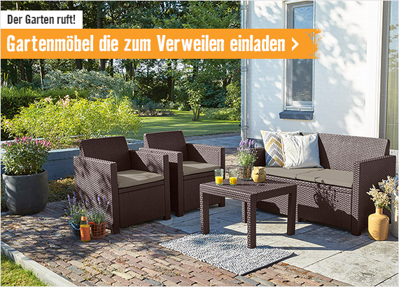 Gartenmöbel im Onlineshop