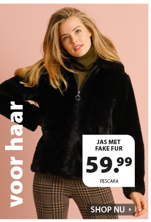 Heerlijk warme fake fur jas voor dames. Deze jas heeft een ritssluiting, steekzakken en een mooie grote kraag. Stijlvol en klassiek maar ook met een stoere twist. Deze jas is lekker zacht en zit super comfy.