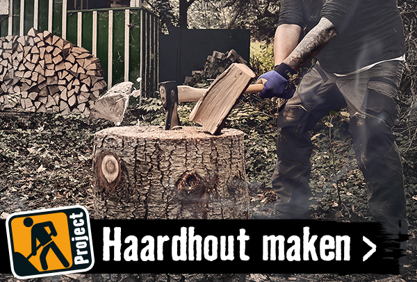 Zelf haardhout maken | HORNBACH