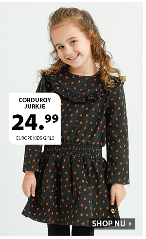 Corduroy jurkje