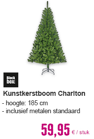 BLACK BOX Kunstkerstboom Charlton groen h 185 cm | HORNBACH