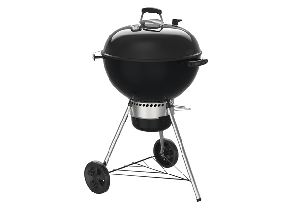 Holzkohlegriller Weber Master Touch GBS E-5750 schwarz Ø 57 cm mit Deckelhaken und Aschekasten