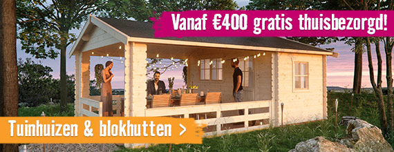 Tuinhuizen en blokhutten | HORNBACH