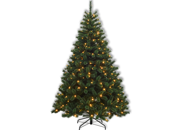 Christbaum Lafiora Chamonix künstlich inkl. LED Ø 160 cm Höhe: 240 cm grün