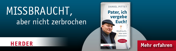 Anzeige: Herder Verlag // Daniel Pittet