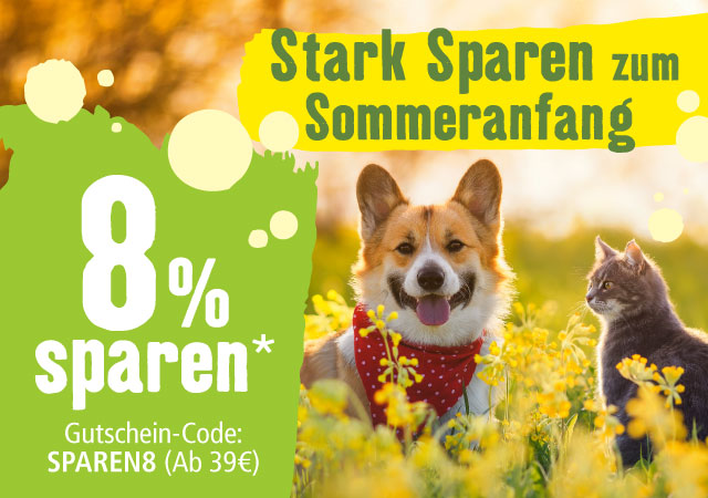 8% Rabatt auf alles!