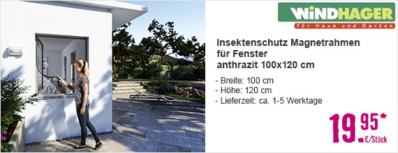 Insektenschutz Magnetrahmen für Fenster im Onlineshop