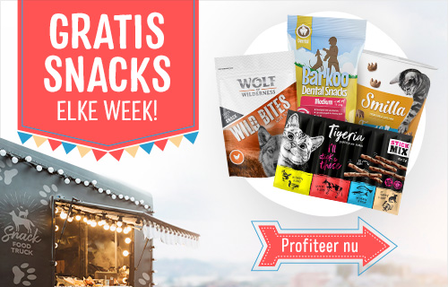 Gratis snacks, elke week! Profiteer nu!
