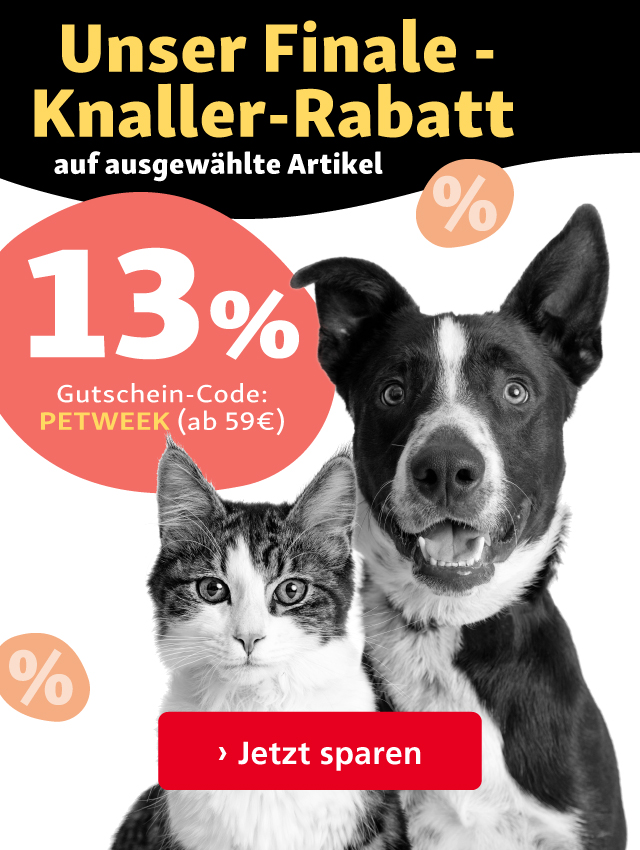 Jetzt 13% auf alles zur Pet Week sichern