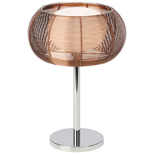 Tischleuchte Relax G9 H 390 mm Ø 260 mm 1-flammig IP 20 chrom
