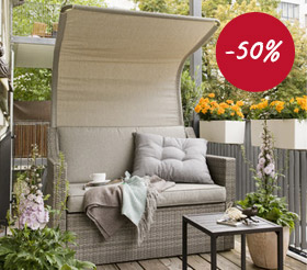 Dehner Sun-Lounge Mainau