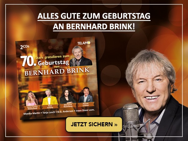 Alles Gute zum Geburtstag an Bernhard Brink! Stars gratulieren zum 70. Geburtstag von Bernhard Brink