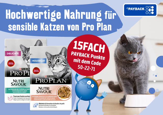 Nestle Pro Plan Nutri Savour - 15-fach Punkte