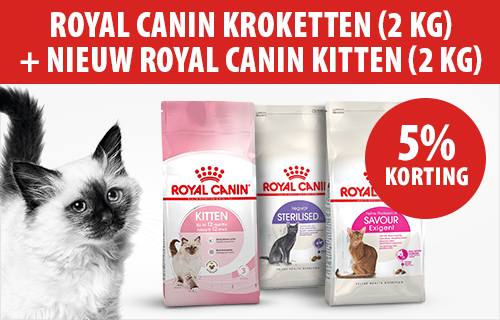 Royal Canin Kroketten + Nieuw Royal Canin Kitten 2 KG