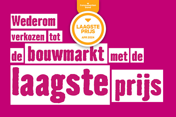 Laagste prijs Consumentenbond - HORNBACH