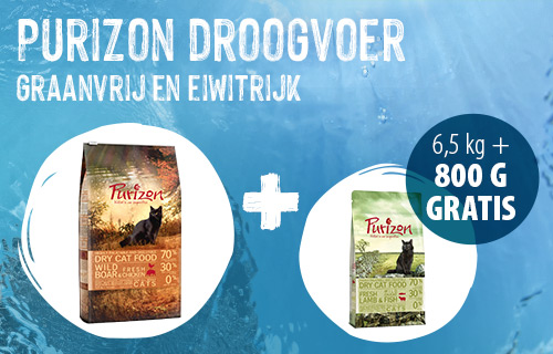 Extra voordelig! 6,5 kg + 800 g Purizon