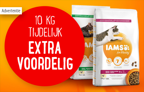 Extra voordelig! 10 kg IAMS droogvoer