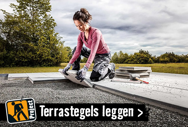 Terrastegels leggen | HORNBACH