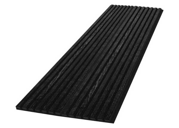 Akustikpaneel Farbton Schwarze Eiche 2600x560x18 mm