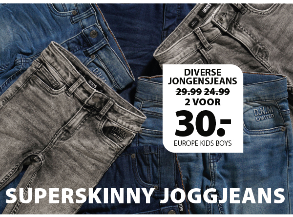 Stoere jeans voor jongens!