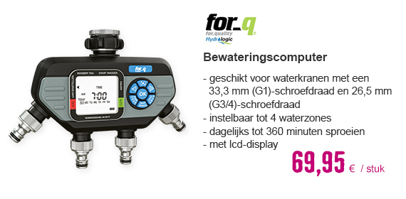 FOR_Q Bewateringscomputer FQ-BC 4, 4weg | HORNBACH