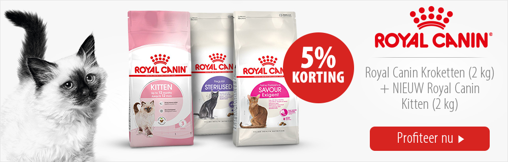 Royal Canin Kroketten + Nieuw Royal Canin Kitten 2 KG