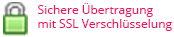 Sichere Ubertragung it SSL Verschlusselung 