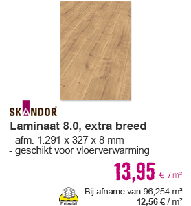 SKANDOR Laminaat 8.0 Liberty Oak EXTRA BREED | HORNBACH