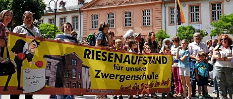  Demonstration in Mainz, Mai 2017 © Peter Zschunke/dpa