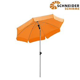 SCHNEIDER Parasol Locarno oranje Ø150 cm | HORNBACH