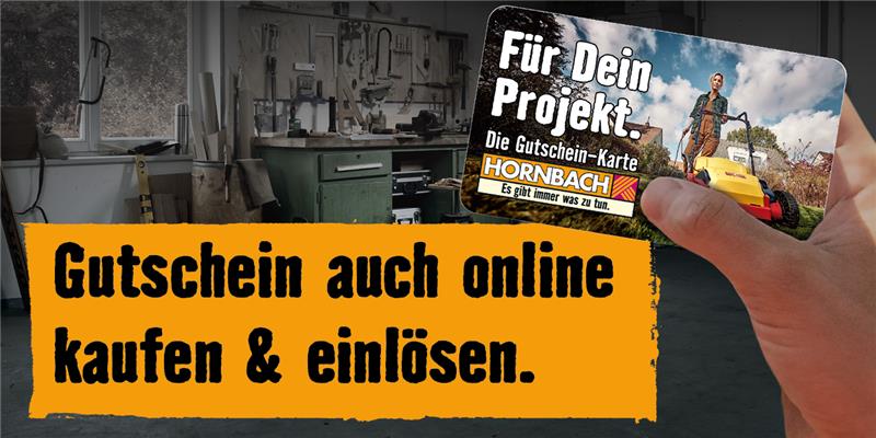 Der HORNBACH Gutschein