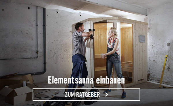 Ratgeber: Elementsauna einbauen