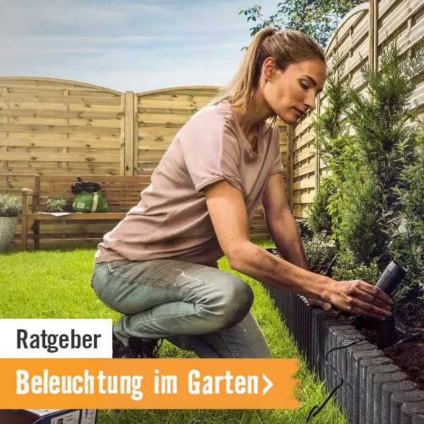 HORNBACH Ratgeber: Beleuchtung im Garten
