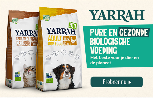 Probeer het droogvoer van Yarrah!