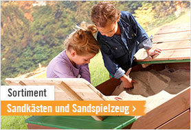 Sandkästen und Sandspielzeug im Onlineshop