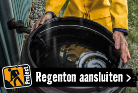 Handleiding regenton aansluiten