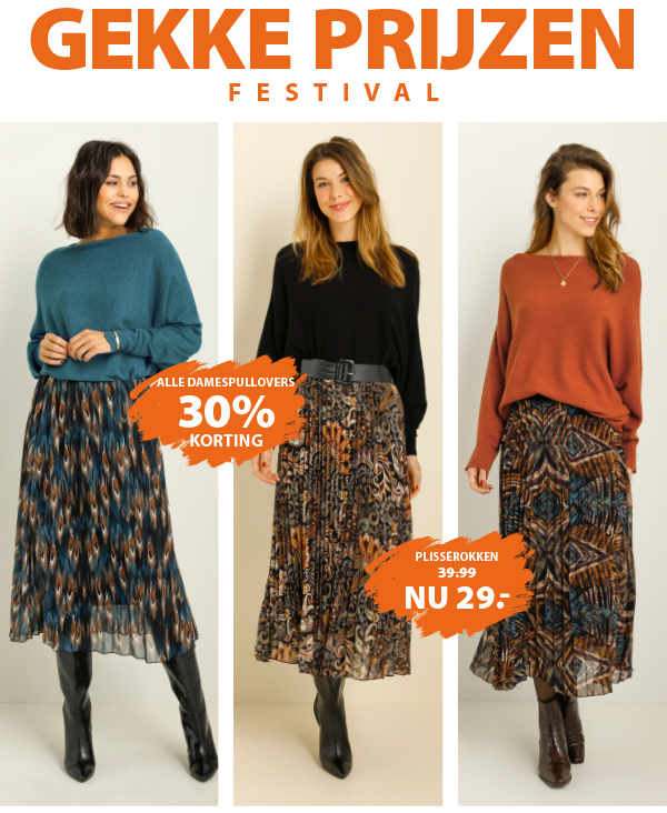 Gekke prijzen festival - alle dames pullovers