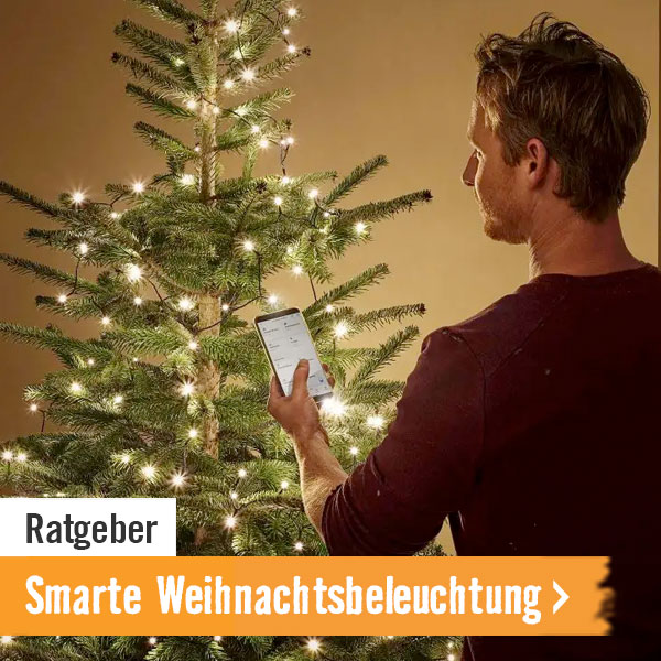 Smarte Weihnachtsbeleuchtung