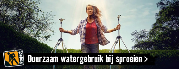 Duurzaam watergebruik bij sproeien | HORNBACH