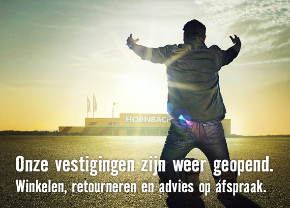 Winkelen, retourneren en advies op afspraak! HORNBACH