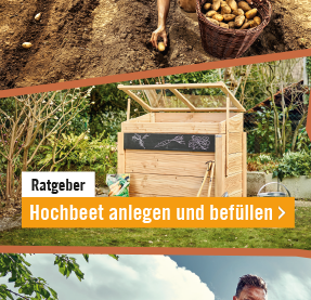 Hochbeet anlegen und befüllen