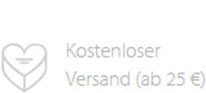 Kostenloser Verstand ab 25 €